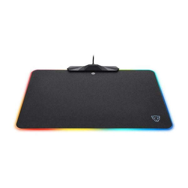 Motospeed P98 Medium Gaming Mouse Pad with RGB Lighting 350x252mm, Black - Image 3