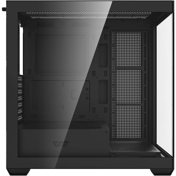 DarkFlash DS900-B ATX PC Case Black with 7x Pre-Installed aRGB Fans, Tempered Glass, 360mm Radiator & 10 Fan Support - Image 3