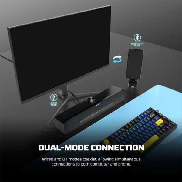 Fantech GS303-B Groove Bar Dual Mode Soundbar Black - Image 3