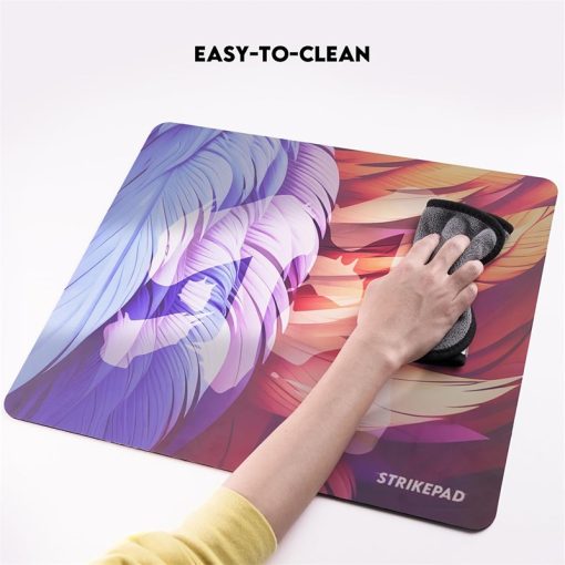 FANTECH STRIKEPAD MST491 Extra-Large Gaming Mouse Pad – 19.3" x 16.6", Red - Image 3