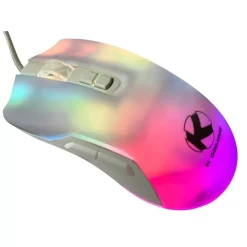 KGaming E‑GM128 AURA STRIKE RGB Wired Gaming Mouse – USB Interface, Up to 12,800 DPI, 1,000Hz Polling Rate