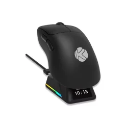 KGaming K18 8K Tri‑Mode Wireless Gaming Mouse – Wired/2.4GHz/Bluetooth Connectivity, 26,000 DPI, Ultra‑Low Latency (Black)