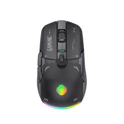 KGaming KO3 Tri‑Mode Wireless Gaming Mouse – Wired/2.4GHz/Bluetooth Connectivity, Up to 16,000 DPI, Lightweight 82.5 g (Black)