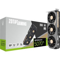 ZOTAC GeForce RTX 5070 Ti Solid SFF OC Gaming Graphics Card 16GB GDDR7 256-Bit PCIe 5.0 DLSS 4 IceStorm 2.0 Cooling
