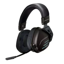 KGaming K20 Wireless Gaming Headset – Tri‑Mode Connectivity, 7.1 Surround Sound, 1000 mAh Battery (Black)