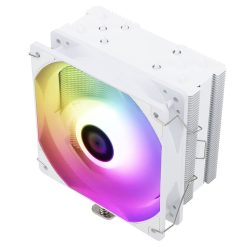 Thermalright Assassin King 120 SE ARGB CPU Air Cooler White 5-Heatpipe Heatsink with TL-C12CW-S PWM Quiet Fan Compatible with Intel LGA 1700/1851/1200/1150/1151 and AMD AM4/AM5