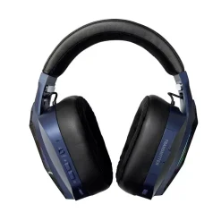 Alternative view of KGaming K30 Wireless Gaming Headset – Tri‑Mode Connectivity, 7.1 Surround Sound, 1000 mAh Battery (Black & Blue)