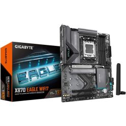 Gigabyte X870 EAGLE WiFi7 – AM5 DDR5 ATX Motherboard, PCIe 5.0, Wi‑Fi 7 & USB4, Black