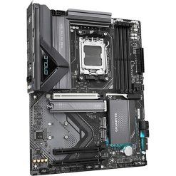 Alternative view of Gigabyte X870 EAGLE WiFi7 – AM5 DDR5 ATX Motherboard, PCIe 5.0, Wi‑Fi 7 & USB4, Black