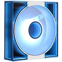 Darkflash DM8 120mm Case Fan – ARGB Lighting, 3-Pin & 4-Pin PWM Connection, High Airflow Cooling – White