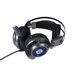 HP H100 Gaming Headset Wired 3.5mm Over-Ear Stereo Headphones with Mic - Black