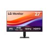 LG 27U411A-B 27 Inch FHD IPS Gaming Monitor 120Hz 1ms MBR Motion Blur Reduction Dynamic Action Sync Slim Design - Black