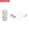 Coolmoon SK1 ARGB & PWM Fan Hub Controller with Remote – Single ARGB Header, Multi-Fan Hub, PWM Speed Control, RGB Sync Controller for PC Cooling Systems