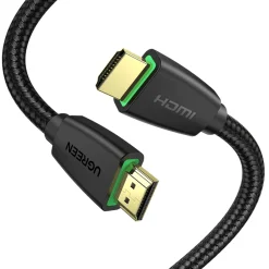 كابل HDMI بدقة 4K وطول 1.8 متر – عالي السرعة، متوافق مع أجهزة التلفزيون والكمبيوتر وPS4 وPS5 وXbox والشاشات