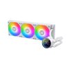 Xigmatek Fenix II 360 White – All-in-One RGB Liquid CPU Cooler, 360mm Radiator, High-Performance PWM Fans, Low-Noise Cooling for Gaming PC