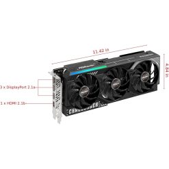 ASRock Radeon RX 9070 XT Challenger 16GB OC RDNA 4 Gaming Graphics Card PCIe 5.0 Triple Fan 2970MHz Boost 800W - Black