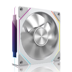 PRISM 5 PRO 120mm ARGB Computer Case Cooling Fan Dual Mode Large Air Volume (Reverse Blade) – White