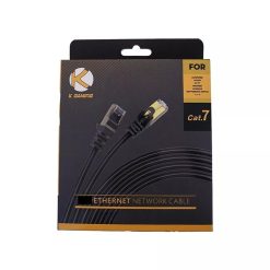 KGAMING Computer Ethernet Cable CAT-7 High-Speed RJ45 LAN Network Cable Black