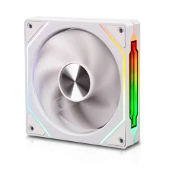 PRISM 5 PRO 120mm ARGB Computer Case Cooling Fan Dual Mode Large Air Volume (Reverse Blade) – White