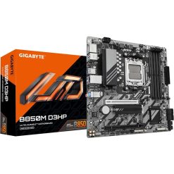 اللوحة الأم GIGABYTE B850M D3HP AMD B850 DDR5 Micro ATX لمعالجات Ryzen 9000 Series، مع PCIe 5.0 وM.2 وذاكرة 8200MHz OC وشبكة LAN بسرعة 2.5GbE