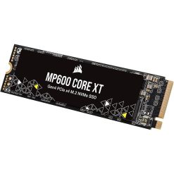 Corsair MP600 CORE XT 2TB PCIe Gen4 x4 NVMe M.2 2280 SSD داخلي بسرعة تصل إلى 5900MB/s لأجهزة الكمبيوتر المكتبية والمحمولة - أسود