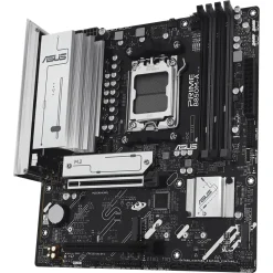 لوحة ASUS PRIME B850M-A CSM AMD B850 بتنسيق mATX لمعالجات Ryzen من السلسلة 9000، مع DDR5 بسرعة 8000MHz OC وPCIe 5.0 و3 فتحات M.2 وشبكة LAN بسرعة 2.5Gb