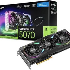 Buy PNY NVIDIA GeForce RTX 5070 EPIC-X ARGB OC Triple Fan 12GB GDDR7 Graphics Card in Bahrain