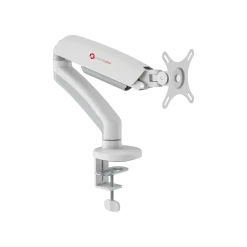 GAMEON GO-5450 Mechanical Spring Dual Monitor Arm For Gaming And Office Use, 17" - 32", Flat Monitor & Curved Monitor Each Arm Up To 9 KG - White