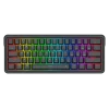 Redragon IRONGUARD K722-RGB, Compact 61-key wired keyboard - Black