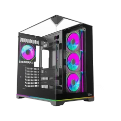 Twisted Minds Elite Series ATX Mid Tower Gaming Case - Black | TM-ELITE-B