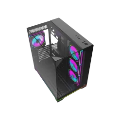 Twisted Minds Elite Series ATX Mid Tower Gaming Case - Black | TM-ELITE-B