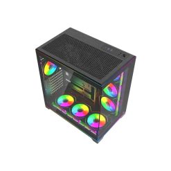 Buy Twisted Minds RAMPAGE Mid Tower ARGB Gaming Case (TM-RAMPAGE-B) in Bahrain