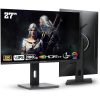 DARKFLASH S275QG 27-Inch QHD 180Hz Fast IPS Gaming Monitor with 1ms Response Time, HDR10+, 100% sRGB, ARGB Backlight - Black