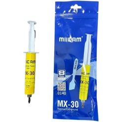 معجون MX-30 الحراري عالي الأداء | توصيل حراري >1.93 W/m-k | شحم المشتت الحراري للمعالج وبطاقة الرسومات