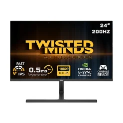 Twisted Minds 24"FHD ,200Hz, 0.5MS, FAST IPS, HDR, HDMI2.1 Gaming Monitor - TM24FHD200IPS