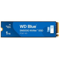 قرص Western Digital WD Blue SN5000 NVMe M.2 2280 PCIe Gen 4.0 SSD بسعة 1 تيرابايت – بسرعة تصل إلى 5,150MB/s – WDS100T4B0E