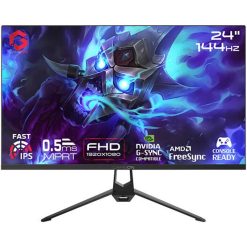 GAMEON Essential Series GOES24FHD144IPS 24" FHD IPS Gaming Monitor, 144Hz, 0.5ms MPRT, FreeSync/Adaptive-Sync & GamePlus - Black