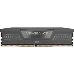 ذاكرة Corsair Vengeance DDR5 بسعة 16GB (1x16GB) وتردد 6000MHz وزمن استجابة CL36 لأجهزة الكمبيوتر المكتبية - أسود