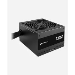 CORSAIR CX750 750W 80 Plus Bronze ATX Power Supply – Non-Modular, Low-Noise Cooling, Black
