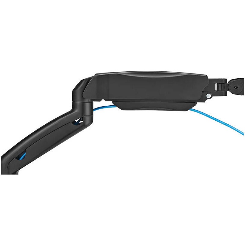 GAMEON GO-5015 Spring-Assisted Wall Mounted Single Monitor Arm for 17"–32" Displays, Up to 9KG, Built-in Tension Mechanism - Black - Image 3
