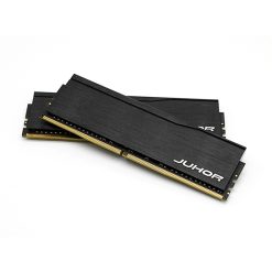 ذاكرة JUHOR DDR5 بسعة 32 جيجابايت (2x16 جيجابايت) وسرعة 6000 ميجاهرتز CL38 لأجهزة الكمبيوتر المكتبية – عدة ذاكرة ثنائية القناة عالية الأداء - أسود